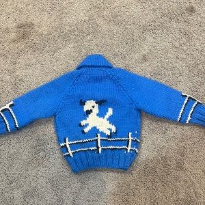 Handmade cowl necklace sweater